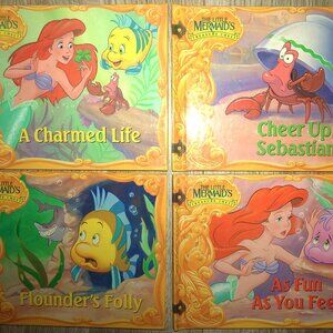 23 Disney's Little Mermaid Book Collection - 1992 Disney Books by Mail Members